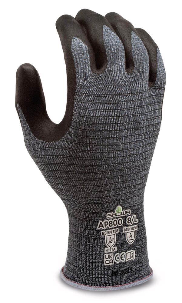 SHOWA multi-purpose gloves, AP800, size 8 (L), 12 pair - Luminix Health