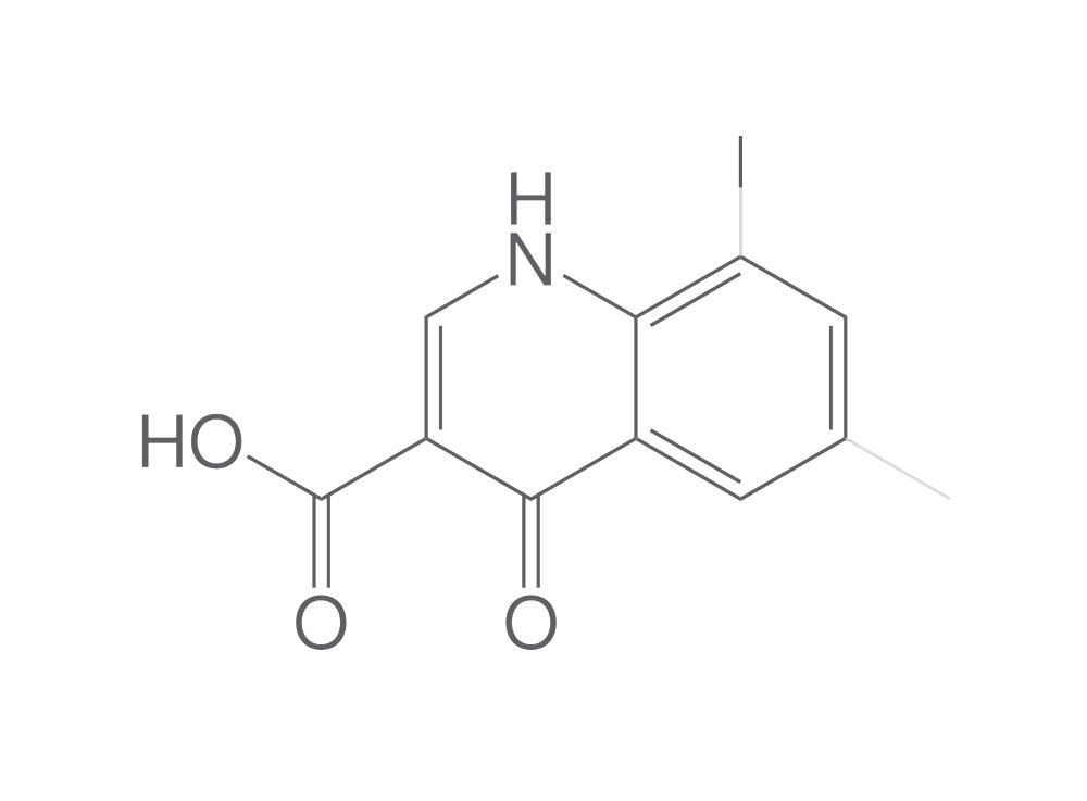 6,8-Dimethyl-4-oxo-1,4-dihydroquinoline-, 3-carboxylic acid, 100 mg - Luminix Health