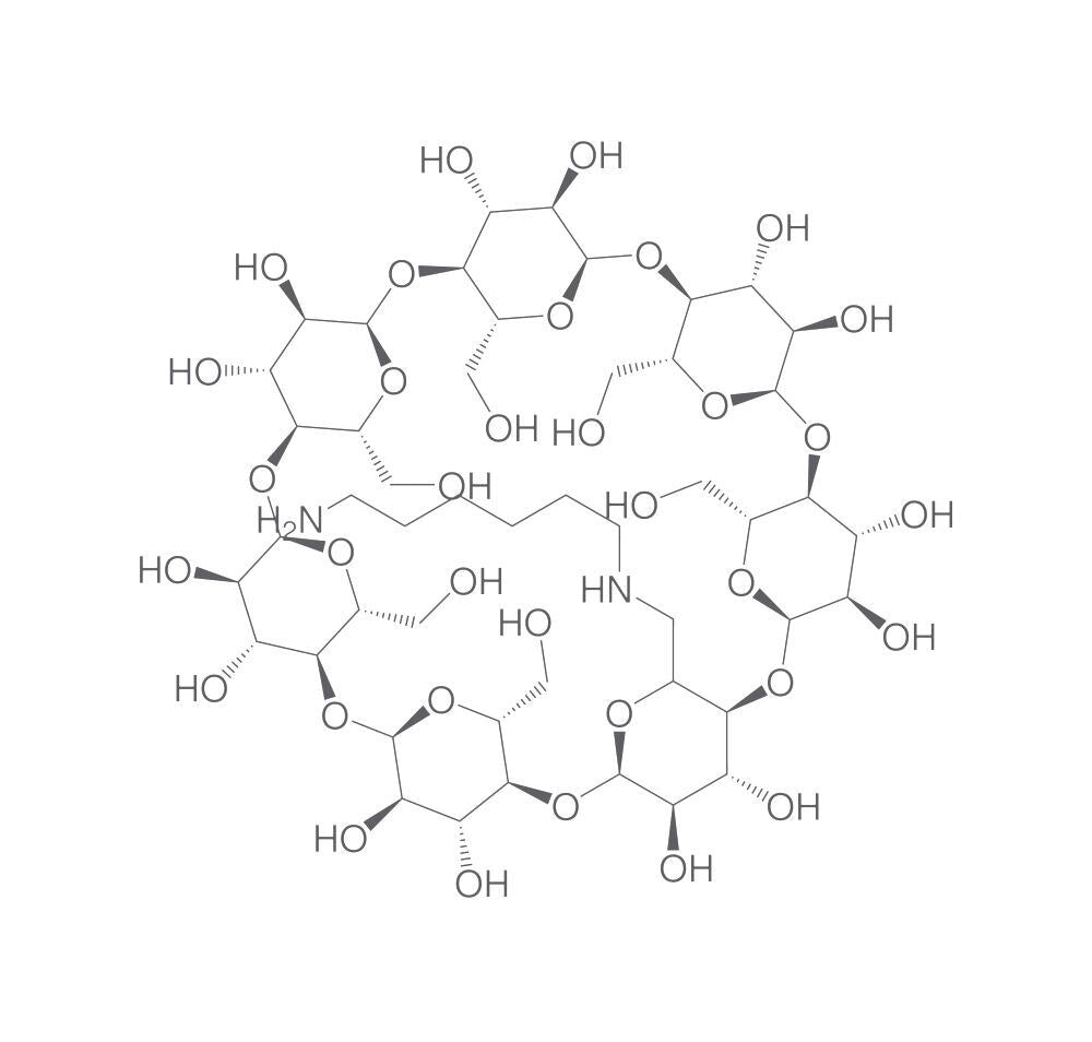 Mono(6-(1,6-hexamethylenediamine)-6-deox, y)-beta-cyclodextrin, 500 mg - Luminix Health