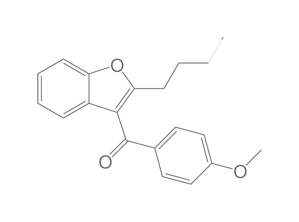 2-N-Butyl 3-(4-methoxy benzoyl)-benzofur, an, 10 mg - Luminix Health