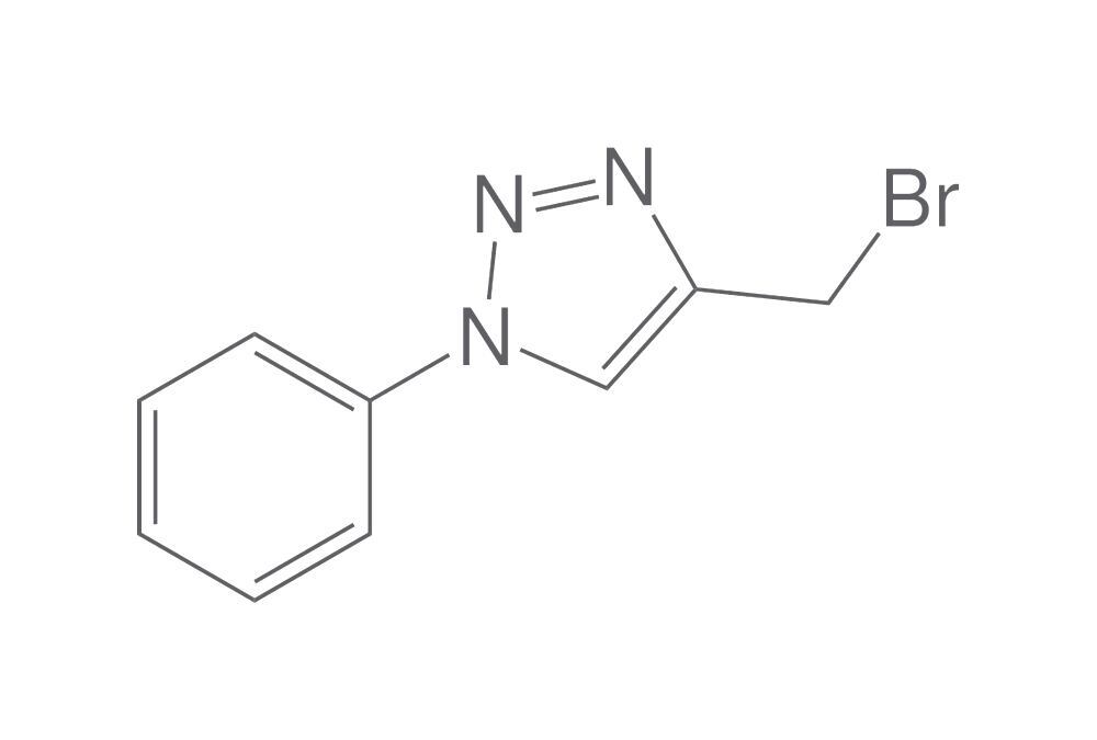 4-(Bromomethyl)-1-phenyl-1H-1,2,3-triazo, le, 100 mg - Luminix Health