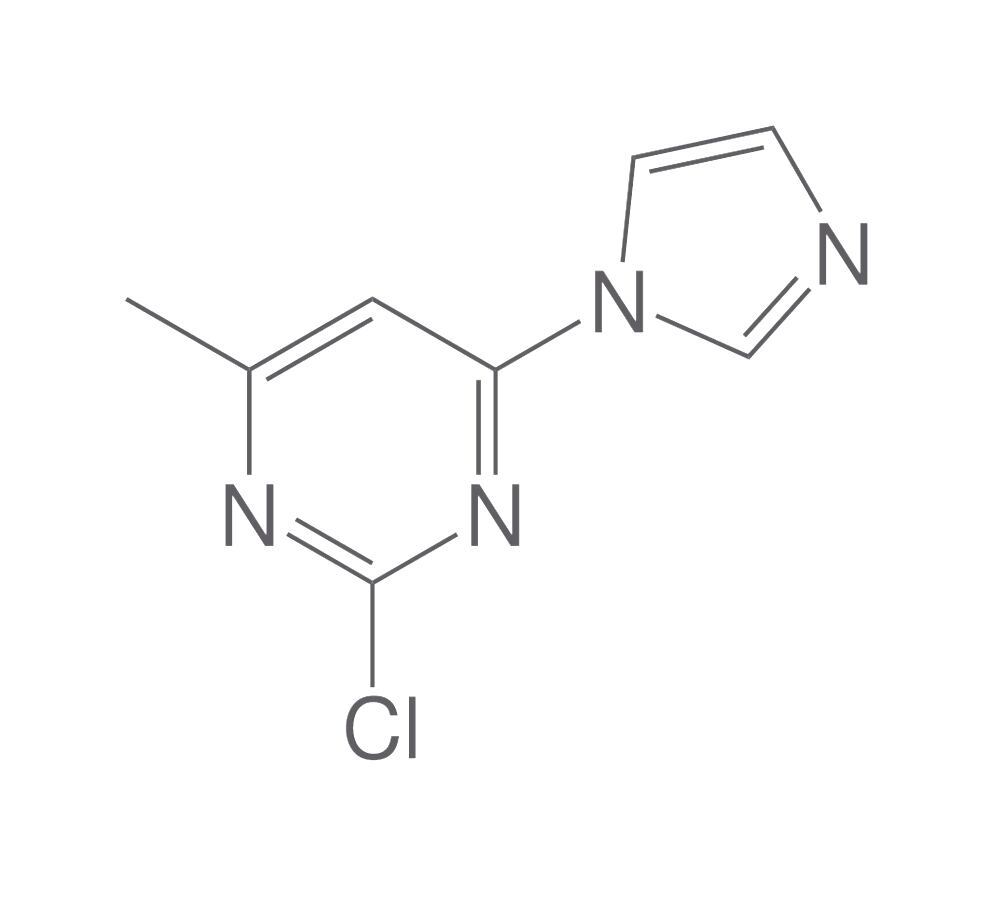 2-Chloro-4-(1H-imidazol-1-yl)-6-methylpy, rimidine, 25 mg - Luminix Health