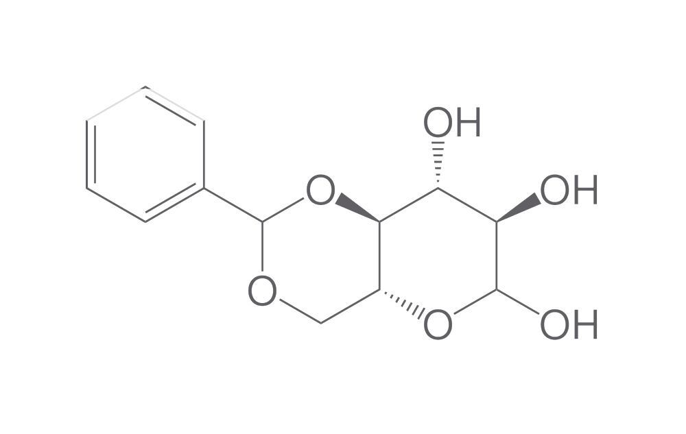 4,6-O-Benzylidene-D-glucose, 25 g - Luminix Health