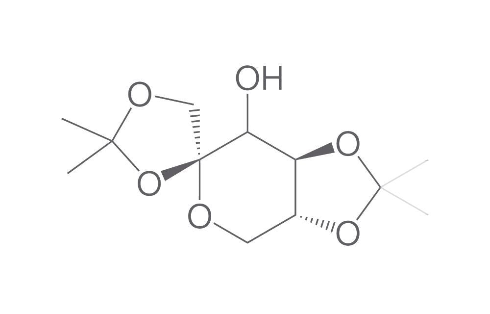 1,2,4,5-Di-O-isopropylidene-b-D-fructopy, ranose, 1 g - Luminix Health