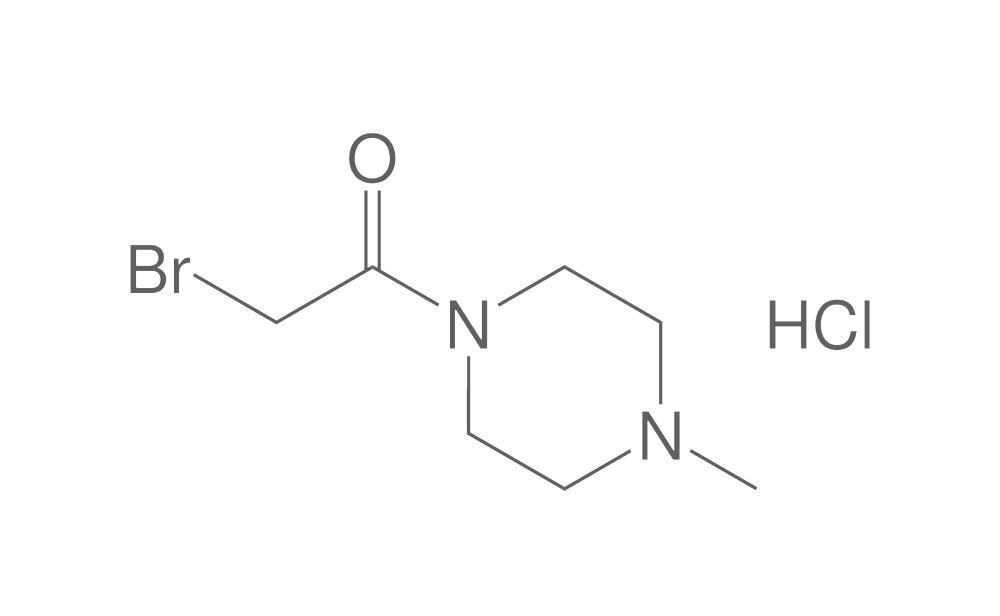 2-Bromo-1-(4-methylpiperazin-1-yl)ethano, ne hydrochloride, 500 mg - Luminix Health