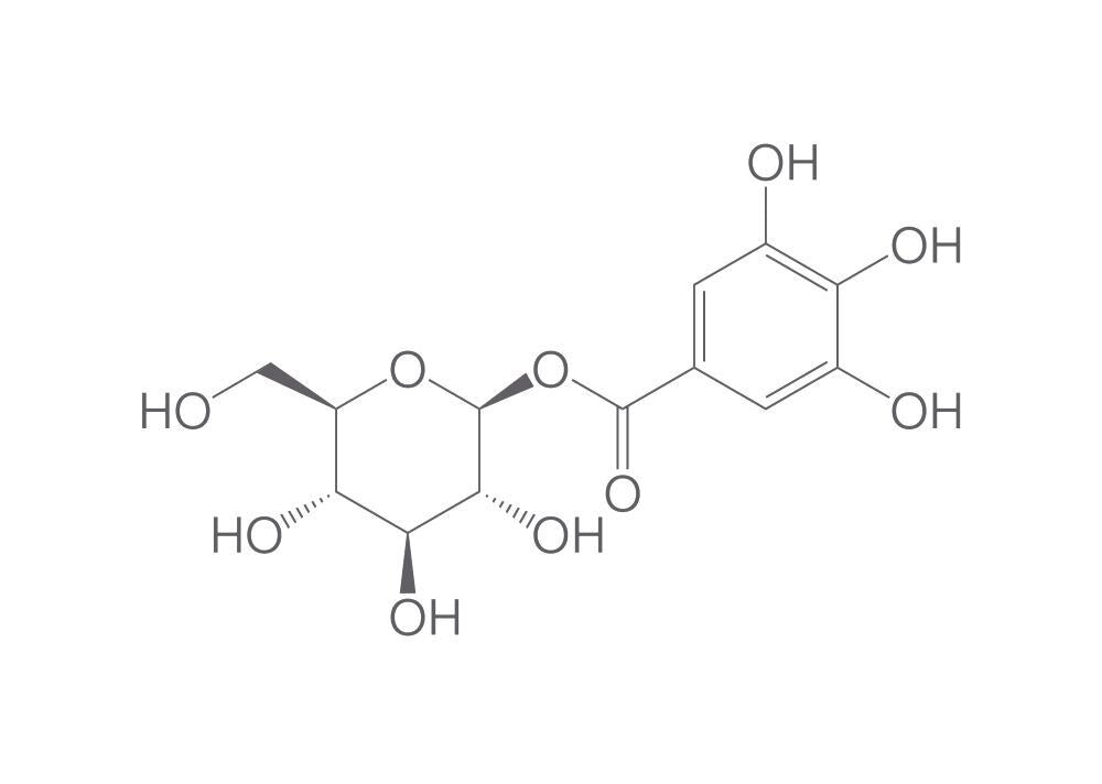 1-O-Galloyl-b-D-glucose, 250 mg - Luminix Health