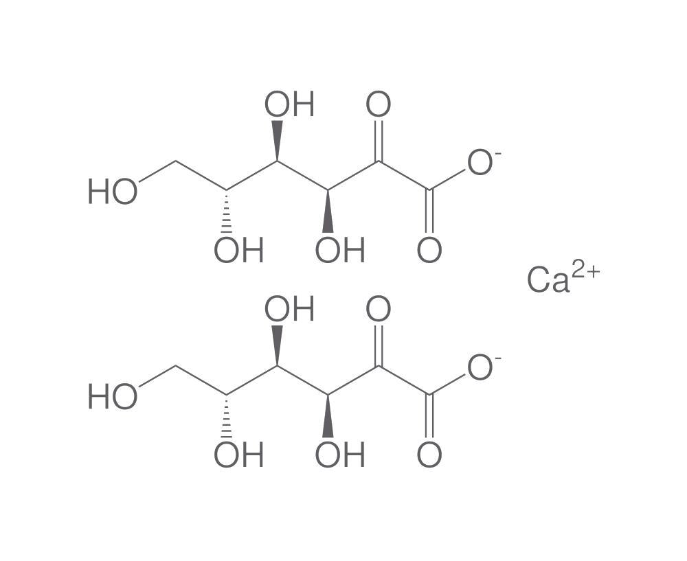 2-Keto-D-gluconic acid hemicalcium monoh, ydrate, 10 g - Luminix Health