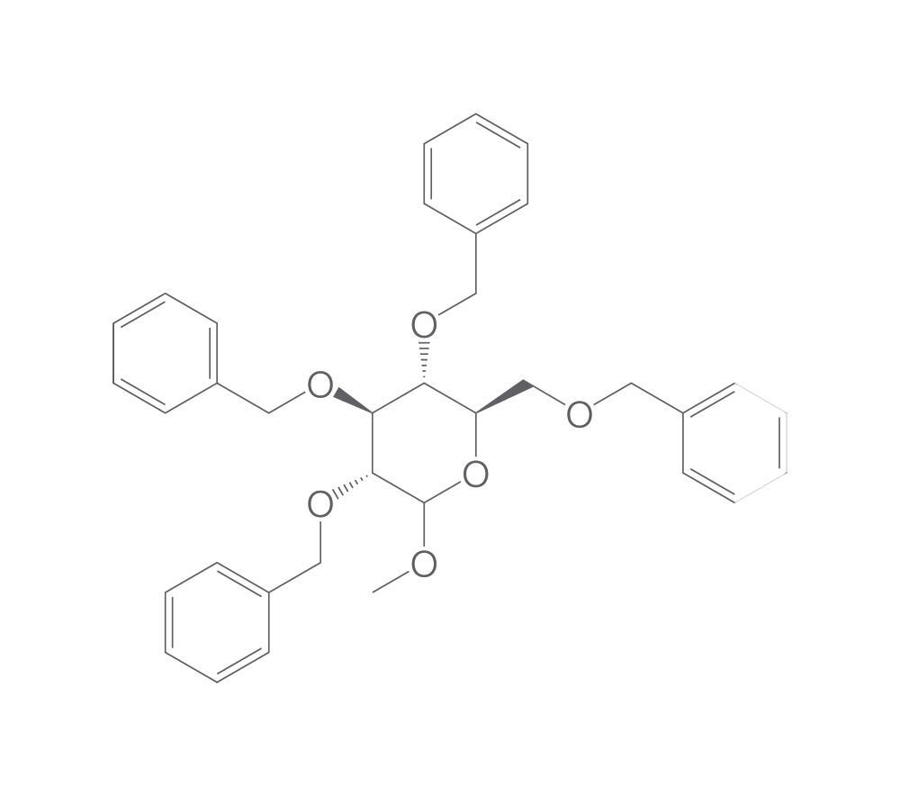 Methyl 2,3,4,6-tetra-O-benzyl-D-glucopyranoside, 50 g, Carl Roth, art. 30HP.1
