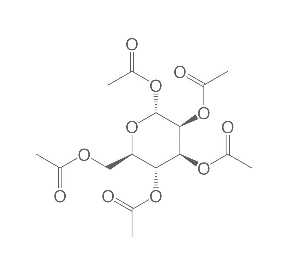 1,2,3,4,6-Penta-O-acetyl-a-D-mannopyrano, se, 50 g - Luminix Health