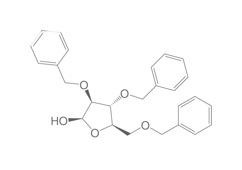 2,3,5-Tri-O-benzyl-β-D-arabinofuranose, 5 g - Luminix Health