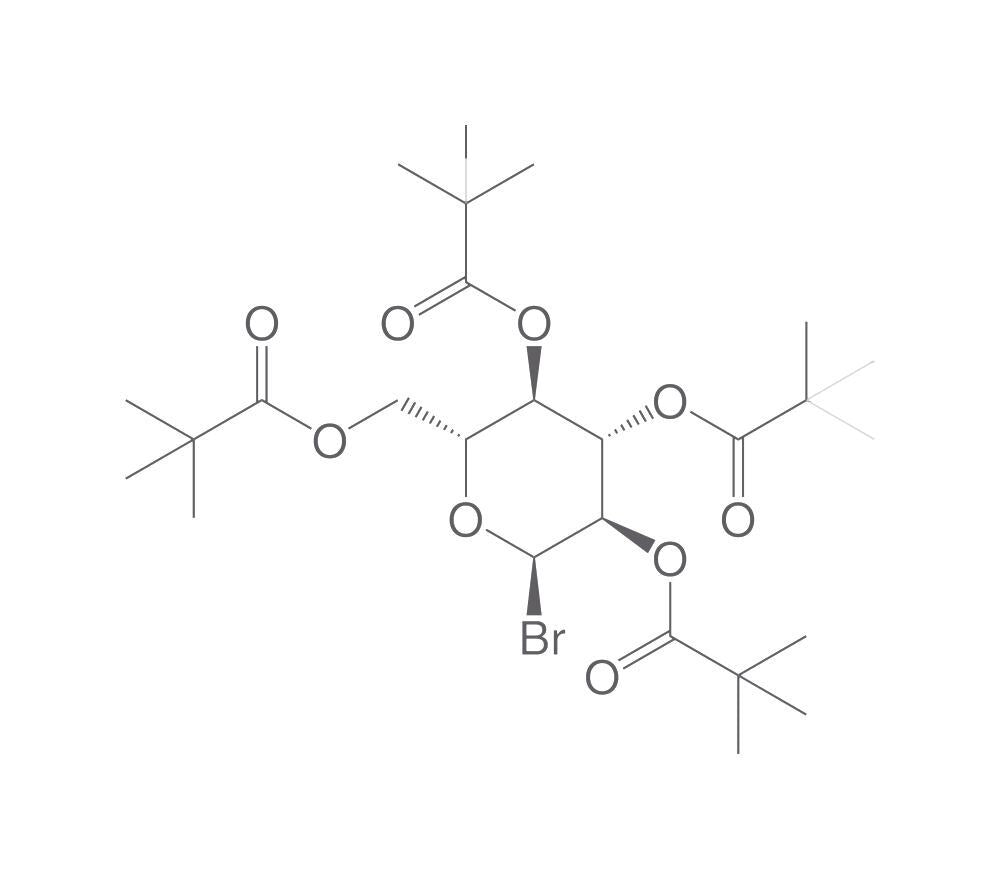 2,3,4,6-Tetra-O-pivaloyl-α-D-glucopyrano, syl bromide, 10 g - Luminix Health