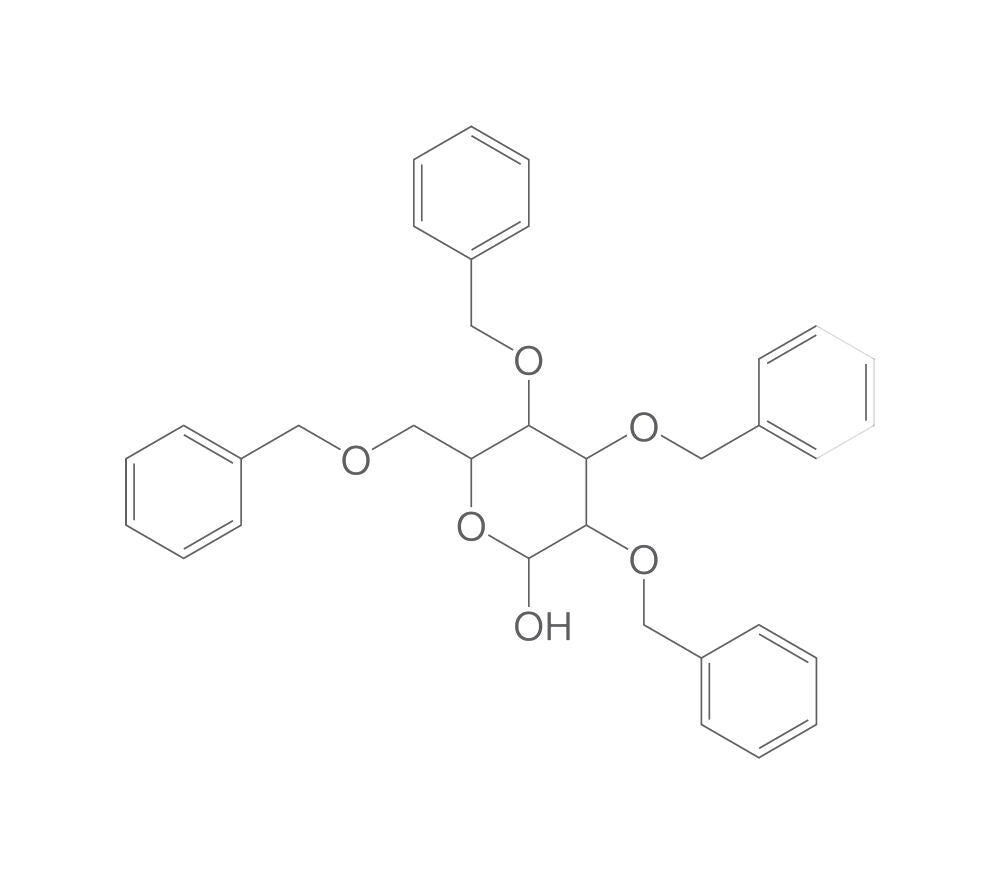 2,3,4,6-Tetra-O-benzyl-D-galactopyranose, 10 g - Luminix Health