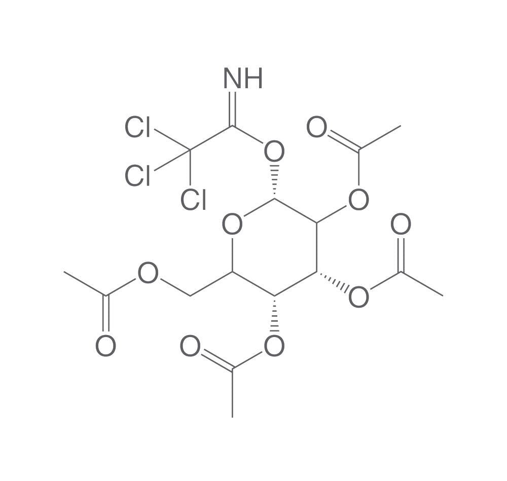 2,3,4,6-Tetra-O-acetyl-a-D-mannopyranosy, l trichloroacetimidate, 200 mg - Luminix Health