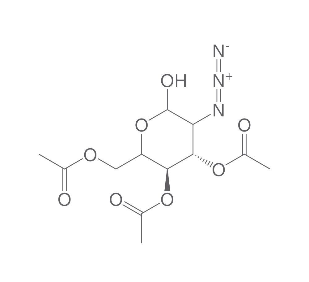3,4,6-Tri-O-acetyl-2-azido-2-deoxy-D-gal, actose, 500 mg - Luminix Health