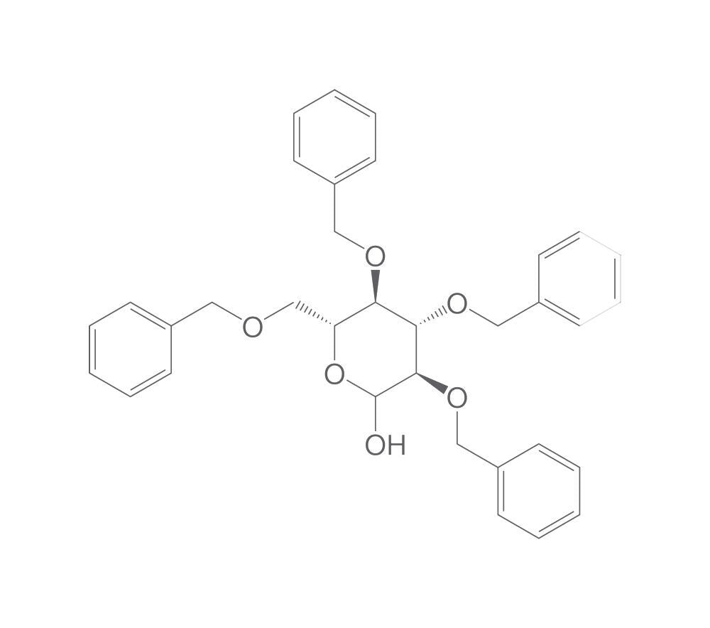 2,3,4,6-Tetra-O-benzyl-D-glucopyranose, 100 g - Luminix Health