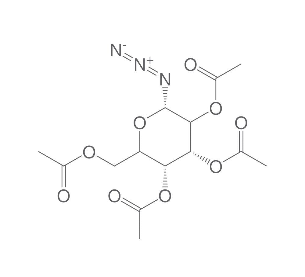 2,3,4,6-Tetra-O-acetyl-α-D-glucopyranosy, l azide, 500 mg - Luminix Health