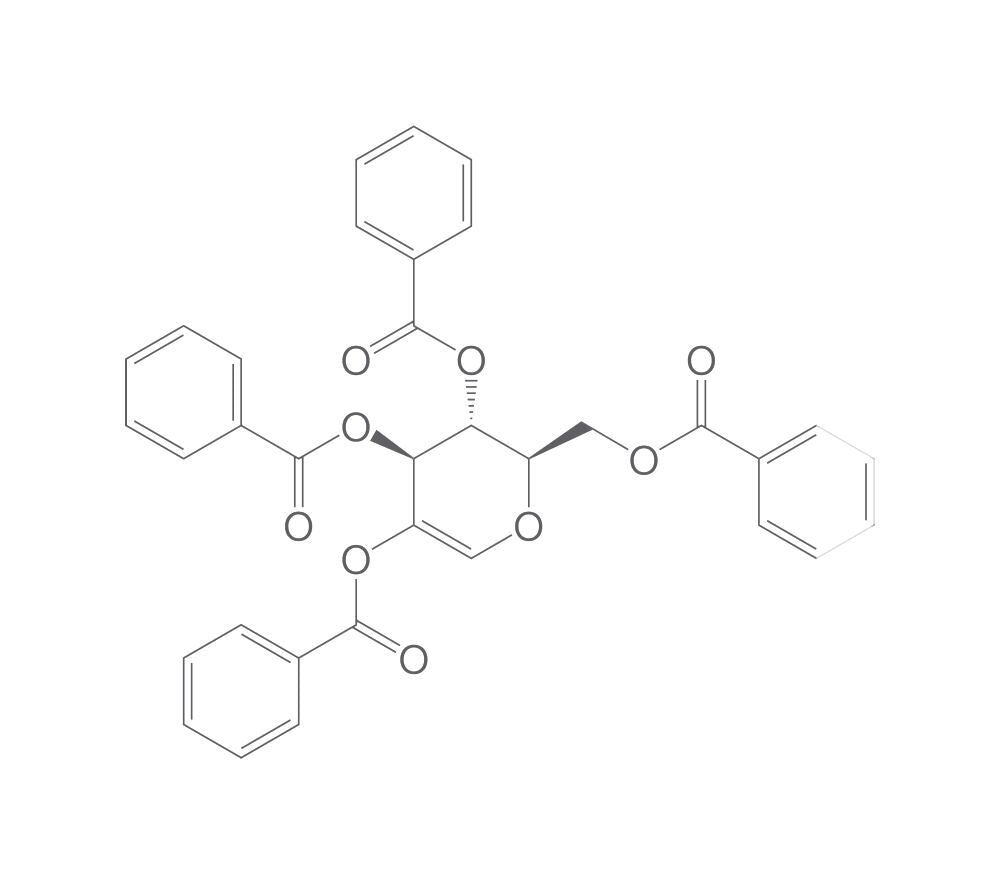 2,3,4,6-Tetra-O-benzoyl-1-deoxy-D-arabin, o-hex-1-enopyranose, 5 g - Luminix Health