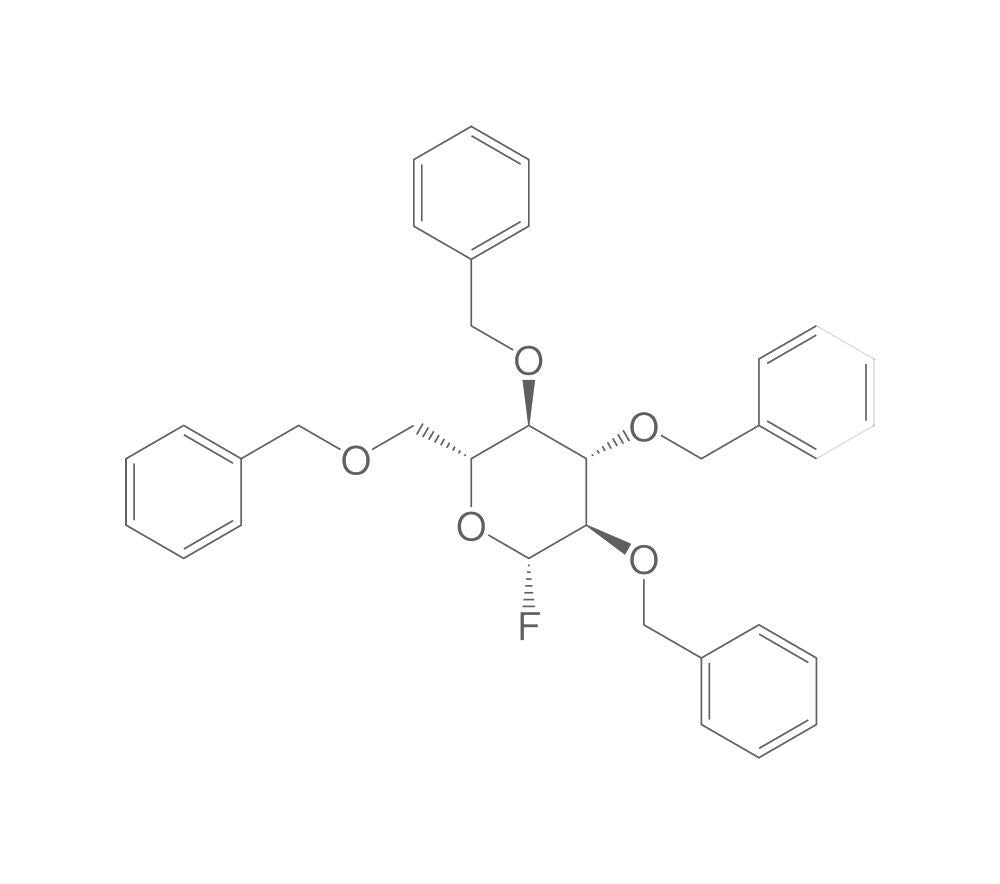2,3,4,6-Tetra-O-benzyl-b-D-glucopyranosy, l Fluoride, 100 mg - Luminix Health