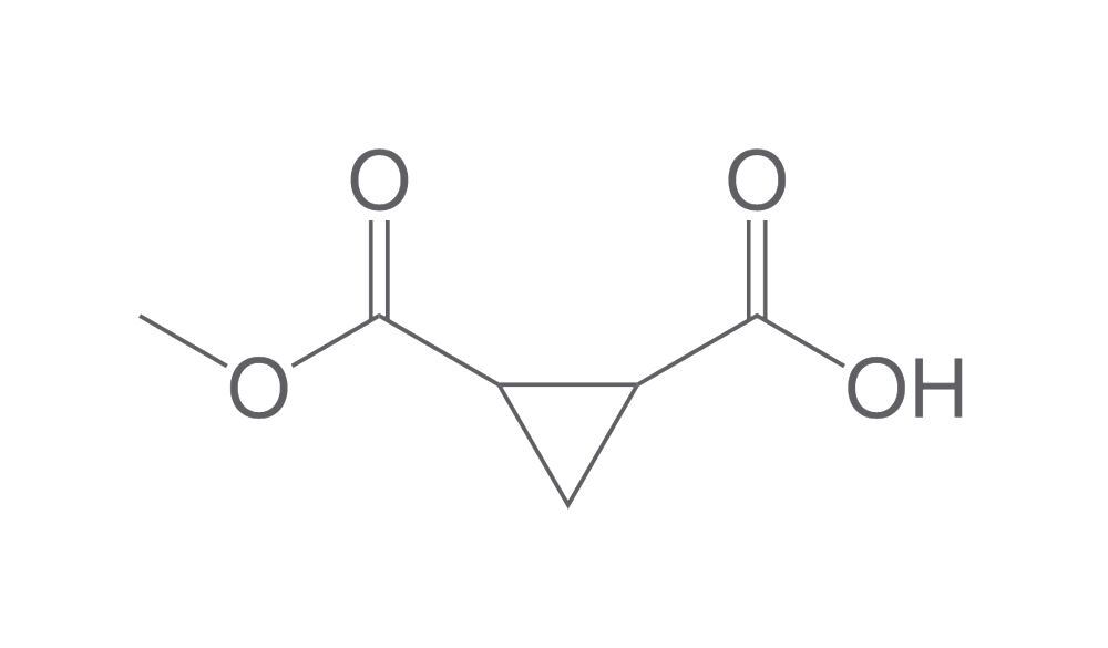 2-(Methoxycarbonyl)cyclopropane-1-carbox, ylic acid, 250 mg - Luminix Health