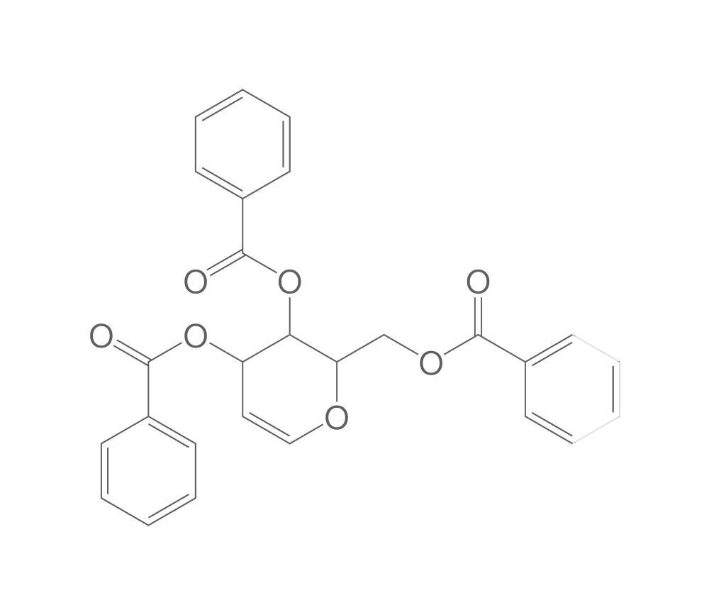 3,4,6-Tri-o-benzoyl-D-glucal, min. 95 %, 1 g - Luminix Health