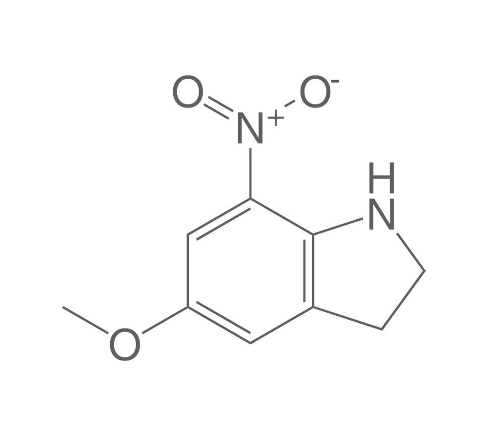5-Methoxy-7-nitro-indoline, min. 95 %, 100 mg - Luminix Health
