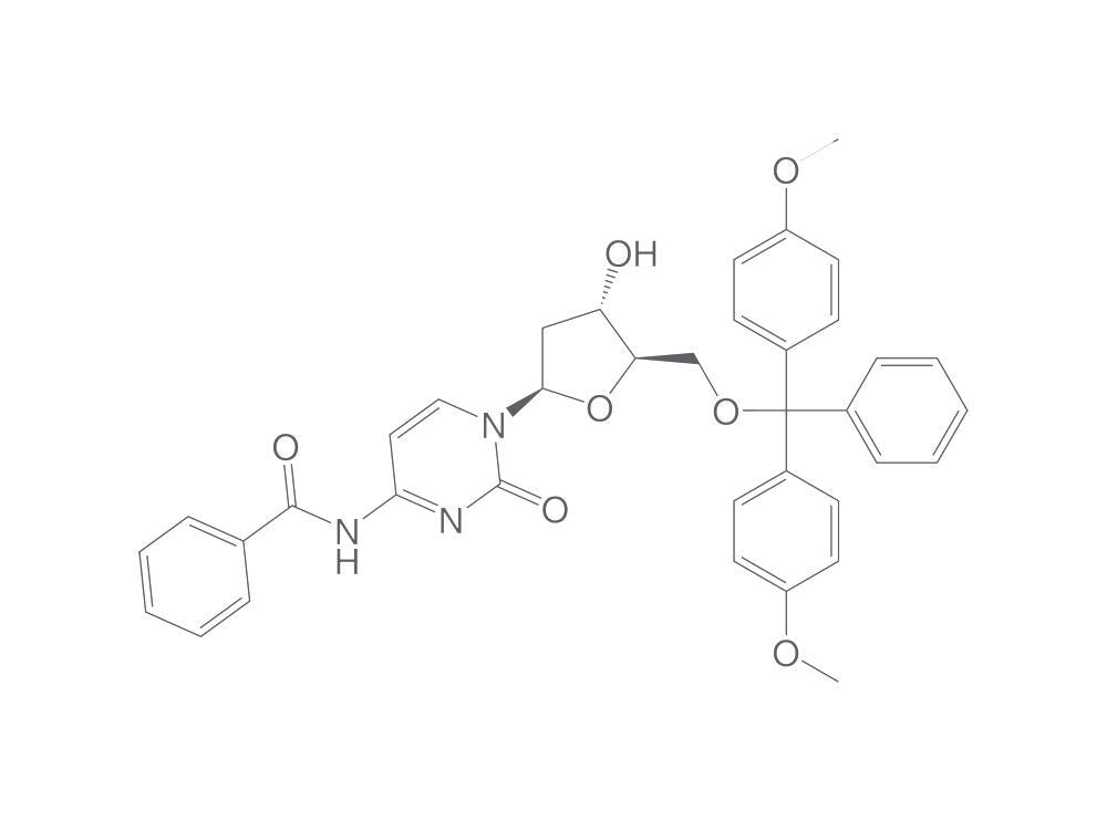 N4-Benzoyl-2'-deoxy-5'-O-DMT-cytidine, 25 g - Luminix Health