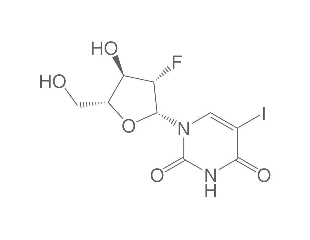1-(2'-Deoxy-2'-fluoro-β-D-arabinofuranos, yl)-5-iodouracil, 50 mg - Luminix Health