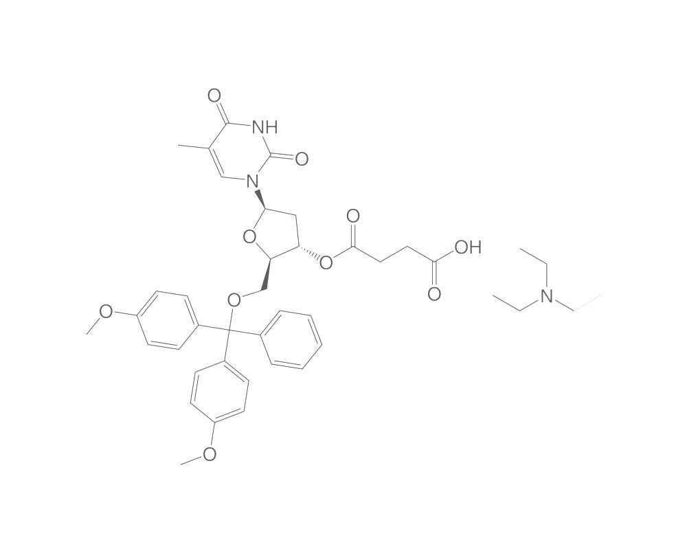 5'-O-DMT-thymidine 3'-O-succinate trieth, ylammonium salt, 2 g - Luminix Health