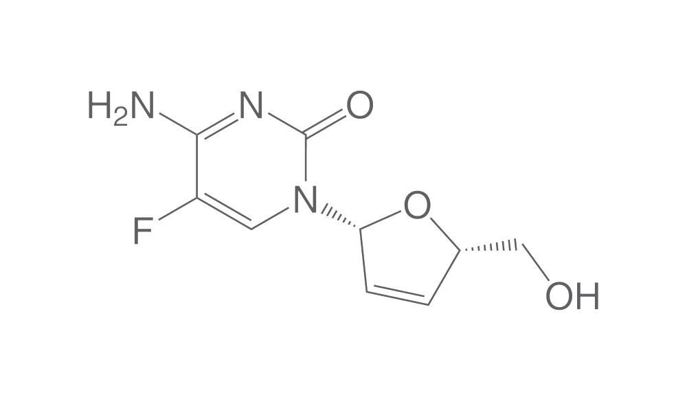5-Fluoro-1-(2',3'-dideoxy-2',3'-didehydro-b-D-arabinofuranosyl)-cytosine, 25 mg - Luminix Health
