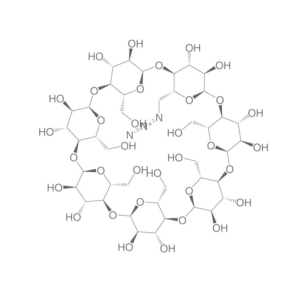 6-Azido-6-deoxy-b-cyclodextrin, 100 mg - Luminix Health