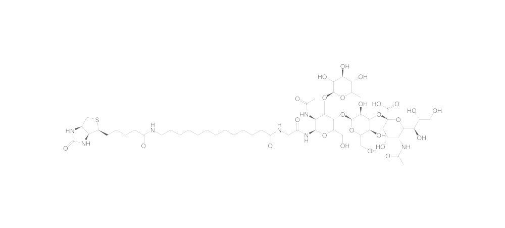 3'-Sialyl Lewis X 16-sp - biotin, 1 mg - Luminix Health