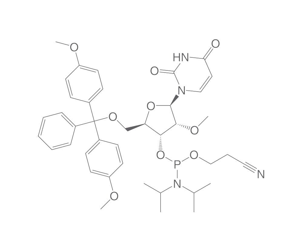 5'-O-DMT-2'-O-methyluridine 3'-CE phosph, oramidite, 2 g - Luminix Health