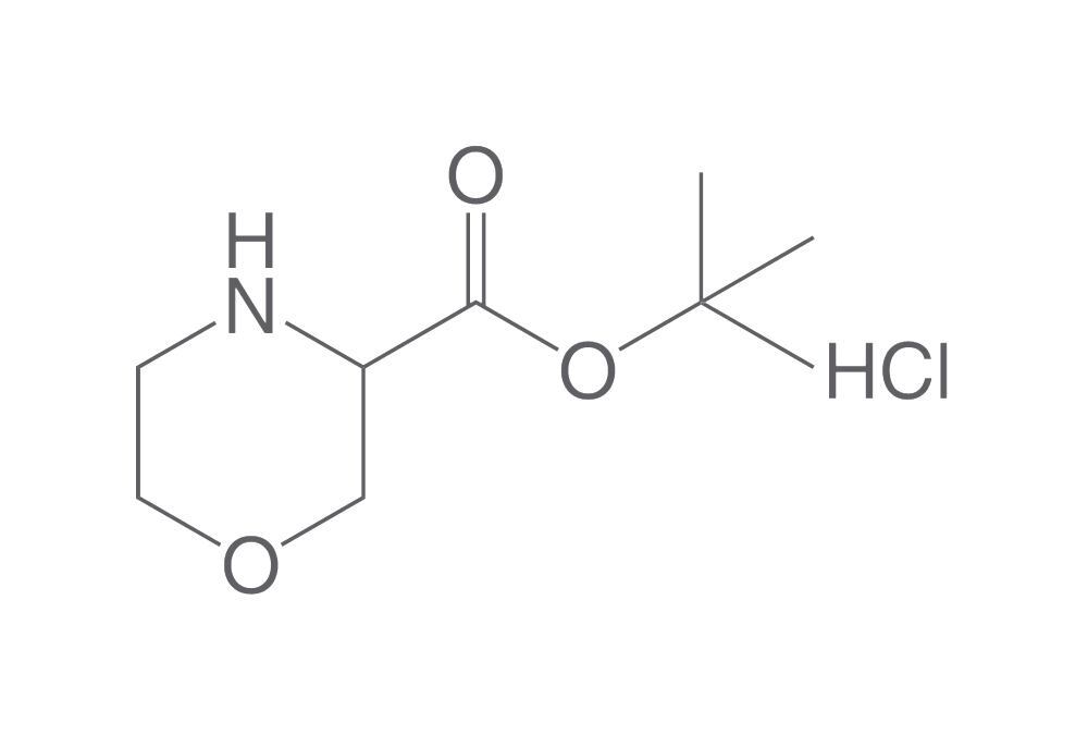 tert-Butyl morpholine-3-carboxylate hydr, ochloride, 50 mg - Luminix Health