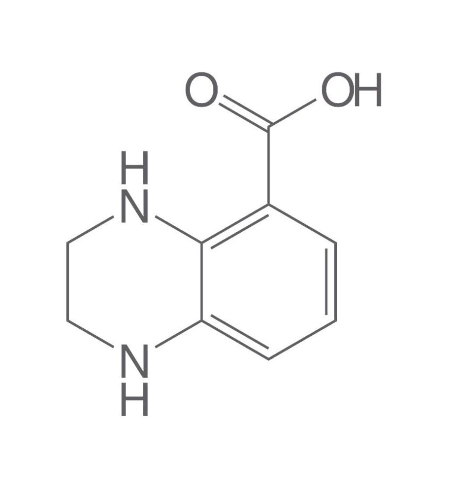 1,2,3,4-Tetrahydroquinoxaline-5-carboxyl, ic acid, 250 mg - Luminix Health