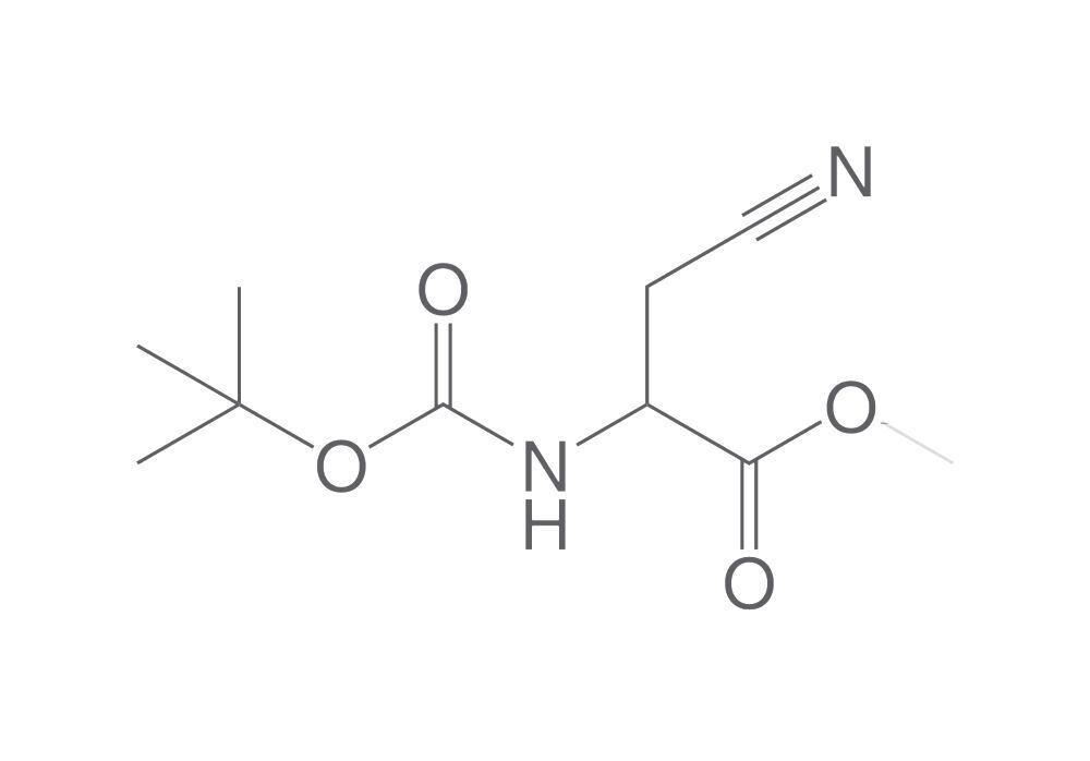 tert-Butyl (S)-1-(methoxycarbonyl)- 2-cy, anoethylcarbamate, 50 mg - Luminix Health