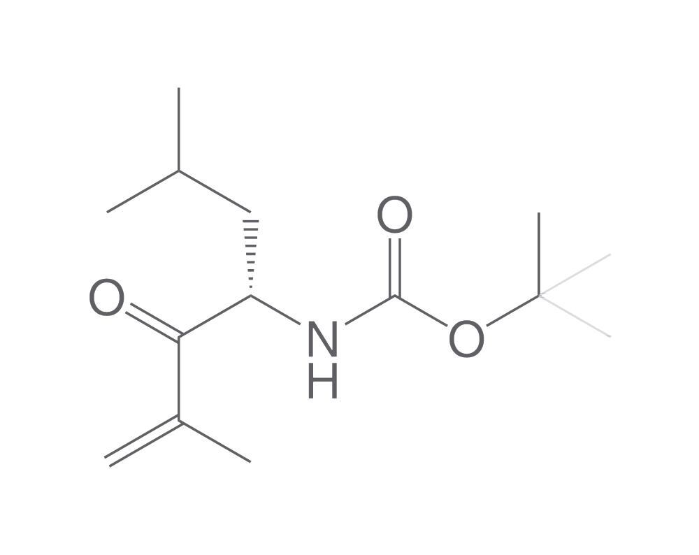 (S)-tert-Butyl (2,6-dimethyl-3-oxohept-1, -en-4-yl)carbamate, 250 mg - Luminix Health