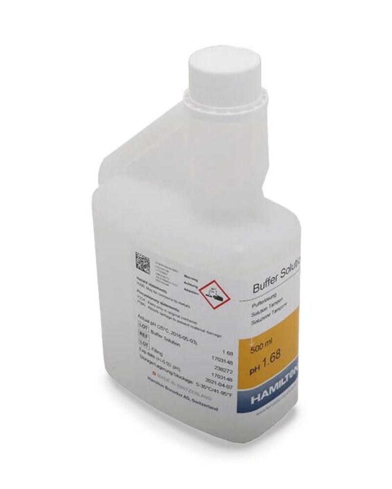 Buffer solution DuraCal pH 1.68 (25 °C), colourless, with DAkkS certificate - Luminix Health
