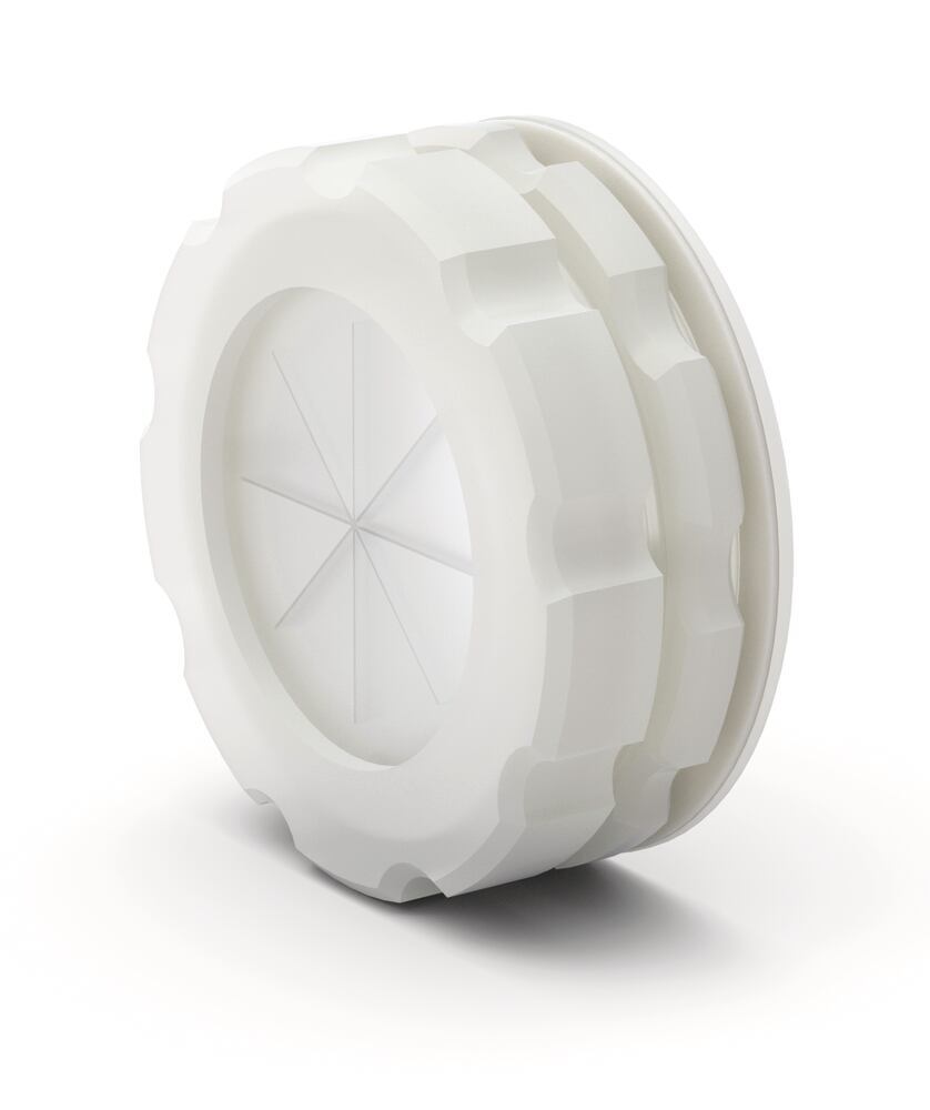 Cable lead-in for SICCO glove box, PP/silicone, iris port, Ø 86 mm, 1 unit(s) - Luminix Health