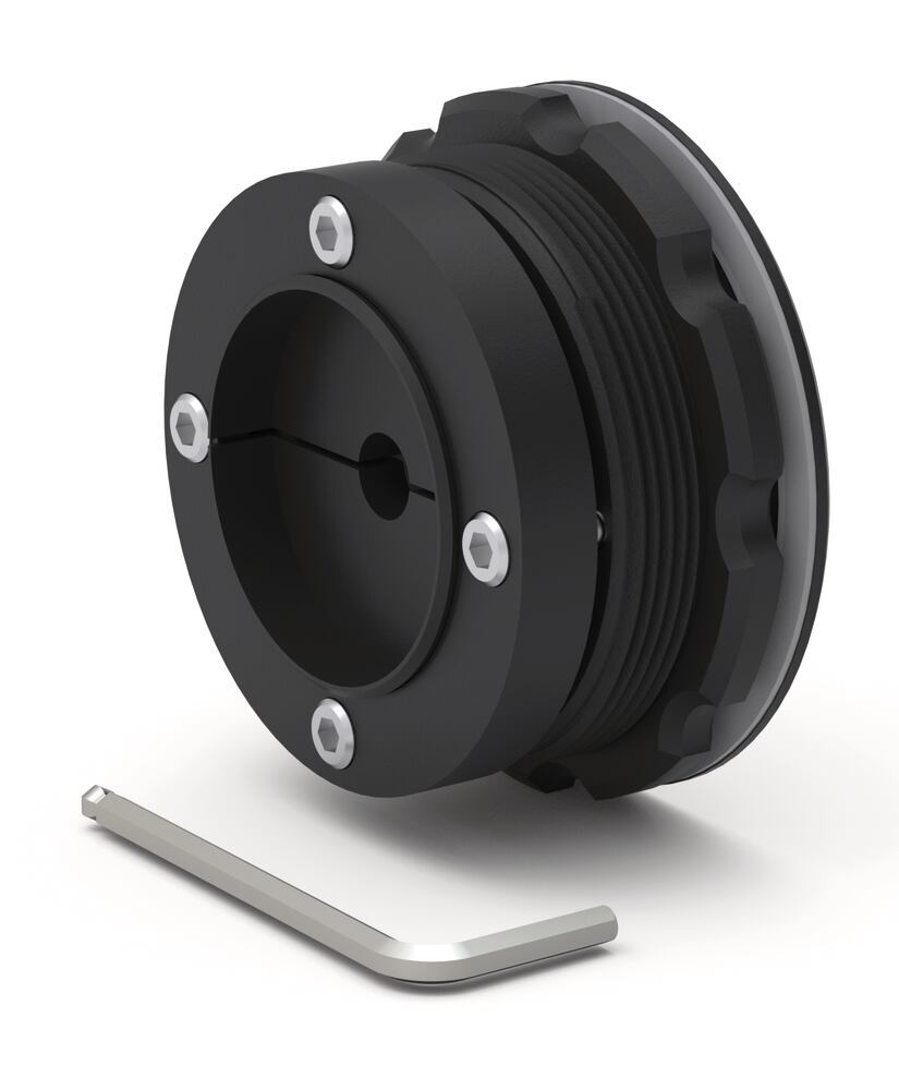 Cable lead-in for SICCO glove box, electrically conductive PE, Ø 86 mm - Luminix Health