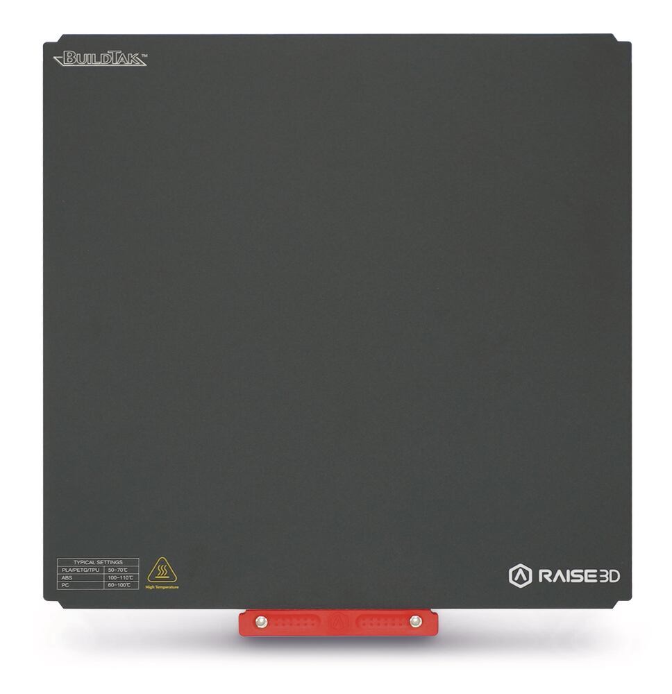 Build Plate , with Handle and Buildtak Printing Surface, for Raise3D - Luminix Health