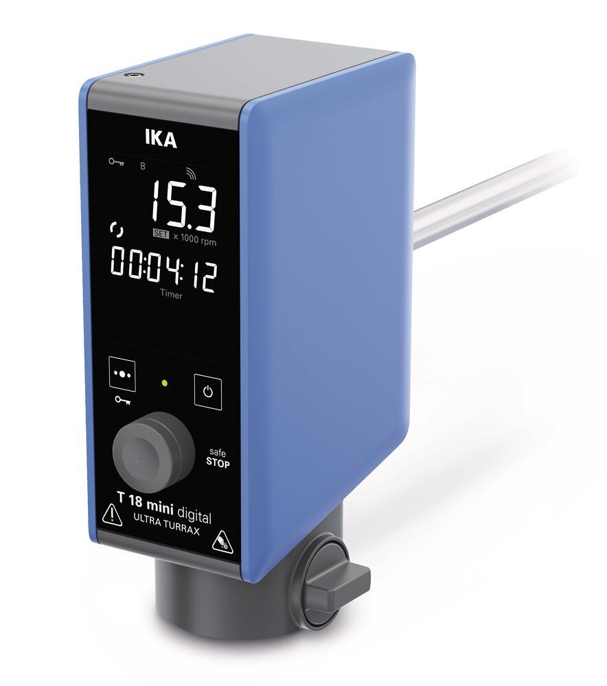Dispersion unit T18 mini digital , ULTRA-TURRAX, 3000-25,000/min, 1 unit(s) - Luminix Health