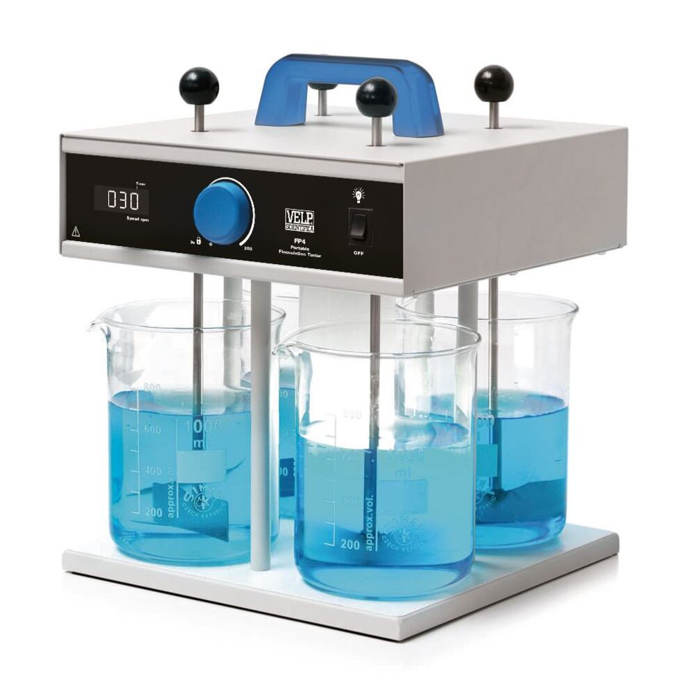 Flocculation unit Flocculator FP4,, 4 stirring positions,, 1 unit(s) - Luminix Health