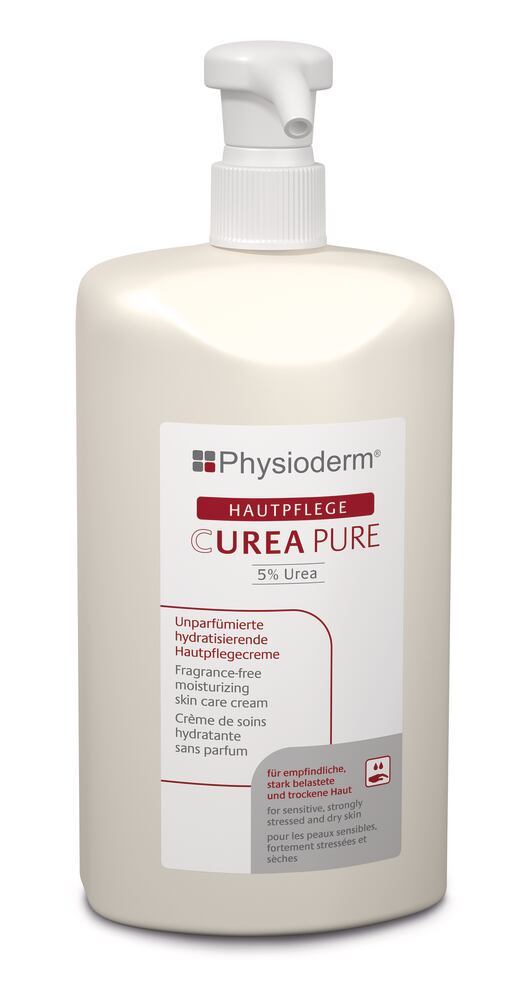 CUREA PURE skin care cream, Unscented, 500 ml pump bottle, 1 unit(s) - Luminix Health