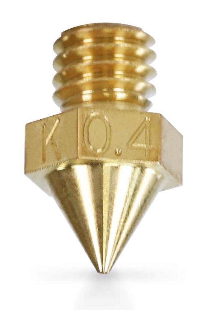 Brass Nozzle V3, 0.4 mm, for Raise3D, 1 unit(s) - Luminix Health