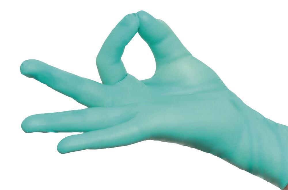 Examination gloves, Sempermed® green X-free, size S, 200 unit(s) - Luminix Health