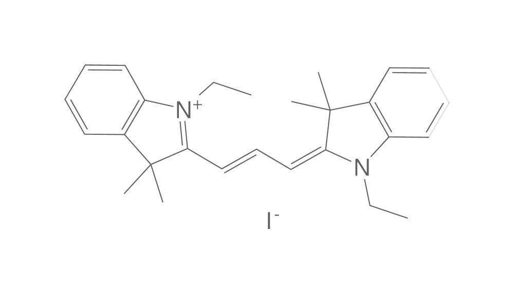 VIS-546 Trimethine-, Cyanine Iodide, 1 g, glass - Luminix Health