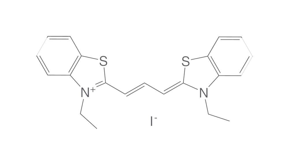 VIS-556 Trimethine-, Thiacyanine Iodide, 1 g, glass - Luminix Health