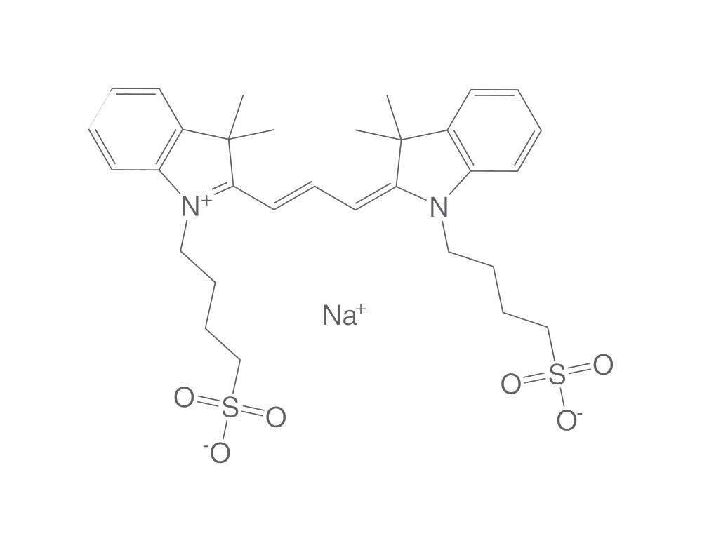 VIS-549 Trimethine-, Cyanine Sodium Salt, 1 g, glass - Luminix Health