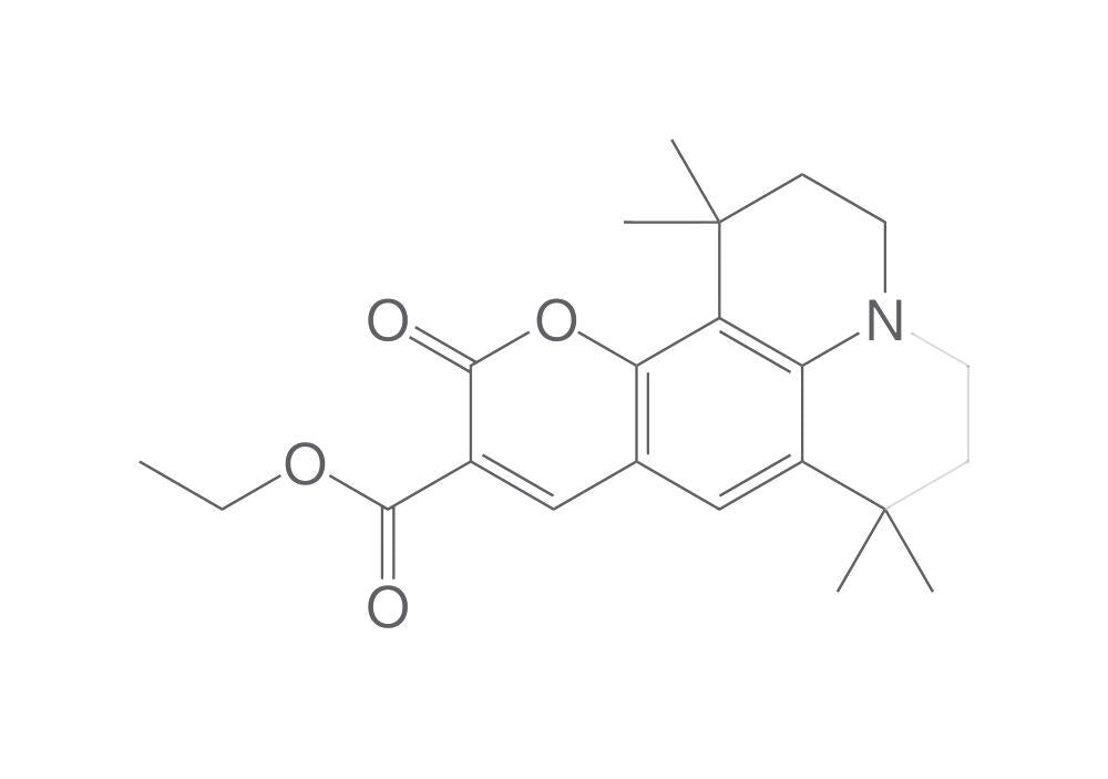 Coumarin VIS-436 TM-BQZ Et-Ester, Absorption maximum (MeOH) = 436 nm, 1 g, glass - Luminix Health