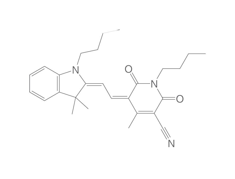 VIS-519 Trimethine-, Merocyanine, 1 g, glass - Luminix Health